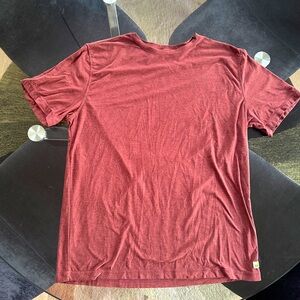 Vuori Strato Tech Tee Large - Cinnamon Heather